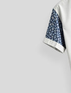 White Sparrow Printed Comfort Cotton Shirt for Men Half Sleeves